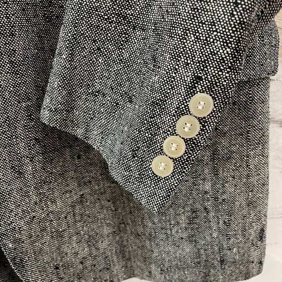 Vintage Courtenay Tweed Style Mens Blazer XL 80s 90s Mens Blazer Wool Blend VTG - Picture 8 of 16